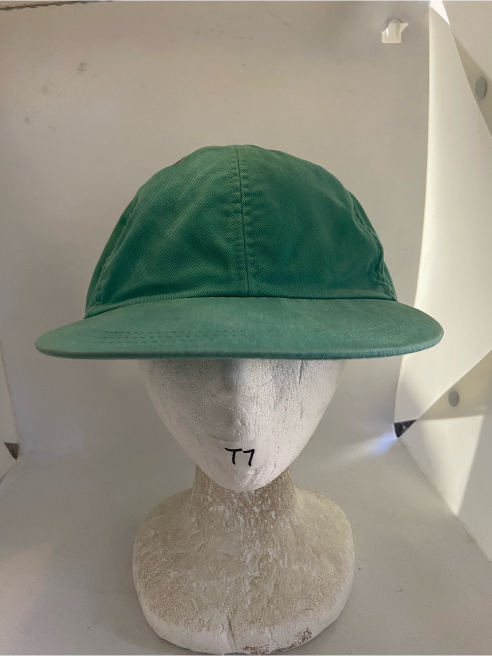 Vintage GAP long bill Men's Teal Green Cotton Baseball Cap